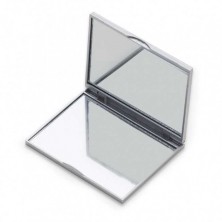 Espelho Plástico Duplo Sem Aumento  - Brinde Personalizado Cód. 9810 - 1
