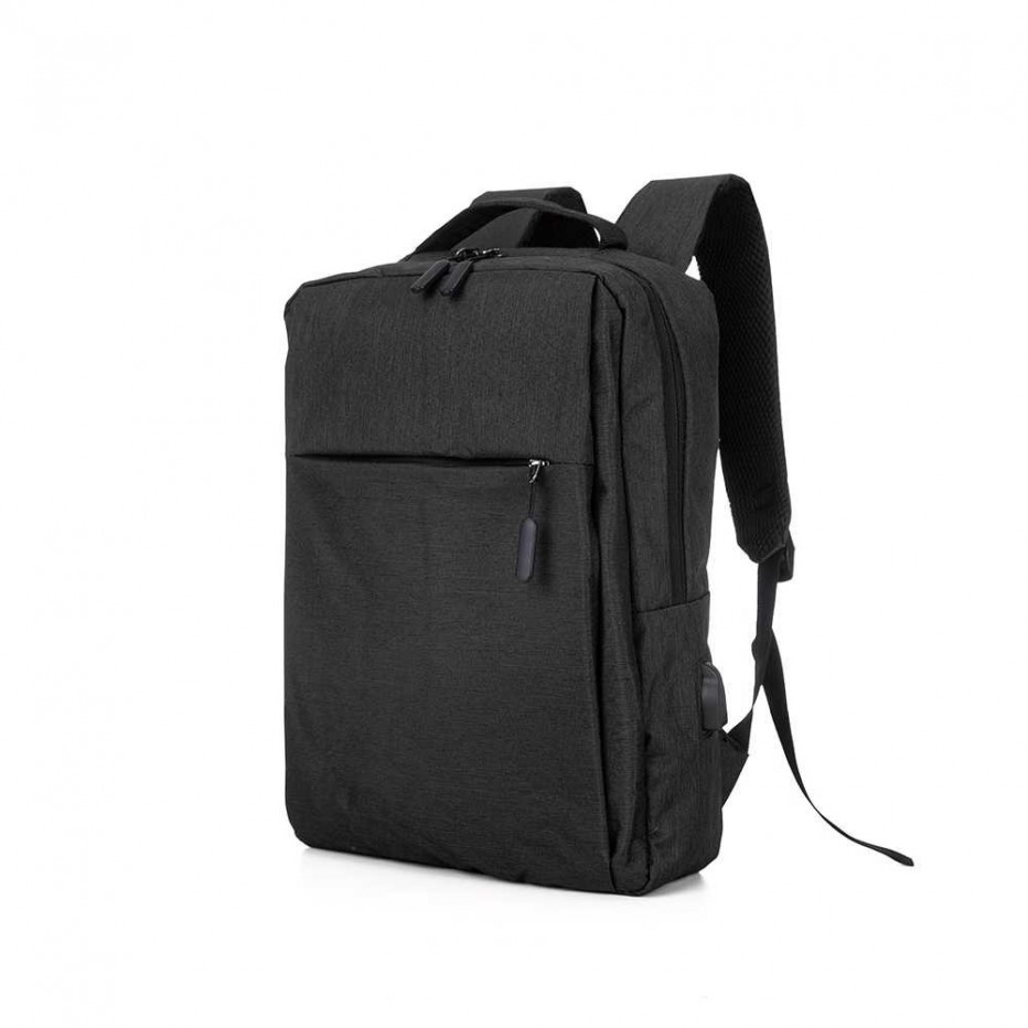 Mochila de Nylon USB 21L  - Brinde Personalizado Cód. 01320-PRE - 1