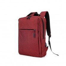 Mochila de Nylon USB 21L  - Brinde Personalizado Cód. 01320-VM - 1