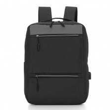 Mochila de Nylon USB 21L  - Brinde Personalizado Cód. 01326-PRE - 1