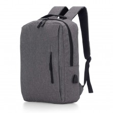 Mochila de Nylon USB 21L  - Brinde Personalizado Cód. 11329-CIN - 1