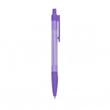 Caneta Plástica  - Brinde Personalizado Cód. 01095T-LIL - 1