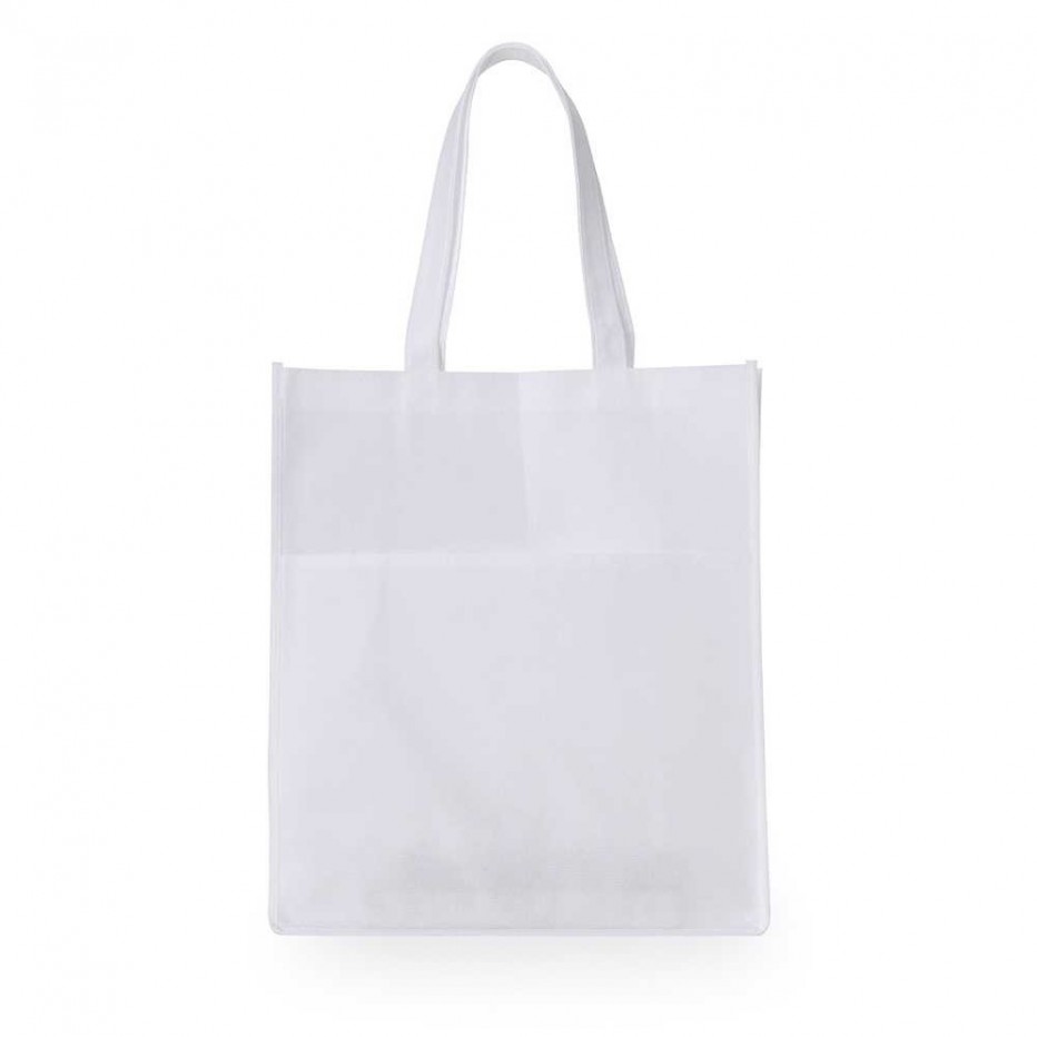 Sacola TNT com Bolso - Brinde Personalizado Cód. 04043-BCO - 1 Sacola TNT com Bolso - Brinde Personalizado Cód. 04043-BCO - 1