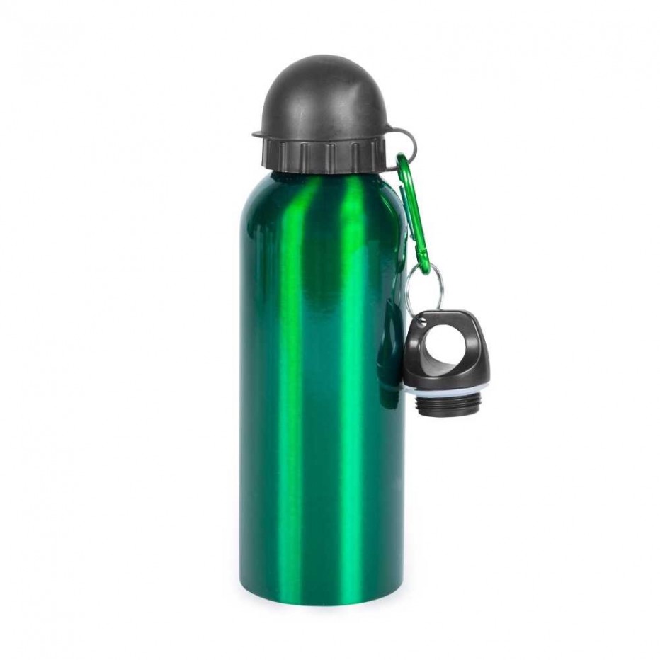 Squeeze Alumínio 500ml - Brinde Personalizado Cód. 9139M-VD - 1 Squeeze Alumínio 500ml - Brinde Personalizado Cód. 9139M-VD - 1