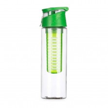 Squeeze Plástico 700ml com Infusor  - Brinde Personalizado Cód. 13764B-TRA-VDC - 1