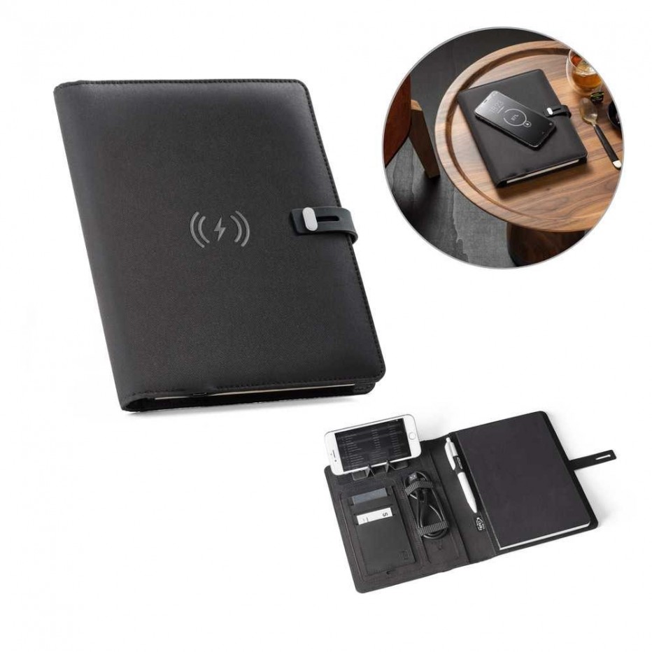 Pasta A5 com carregador wireless EMERGEA5FOLDER - 1