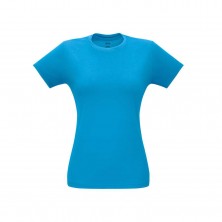 Camiseta feminina AMORA Azul Agua