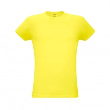 Camiseta Unisex Polyester AMORA Color Amarelo Limão