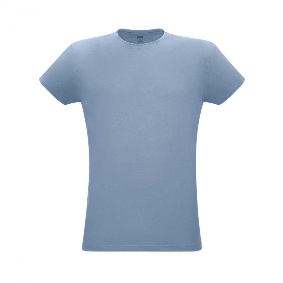 Camiseta Unisex Polyester AMORA Color Azul Pastel