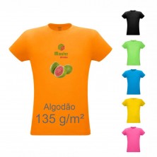 Camiseta Unissex de algodão GOIABA Color