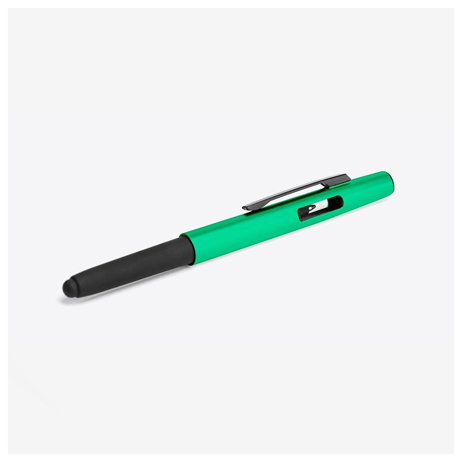 Scriveiner Caneta esferográfica verde – deslumbrante caneta de luxo verde  britânica, acabamento cromado, refil preto Schmidt, melhor conjunto de  presente para homens e mulheres, escritório