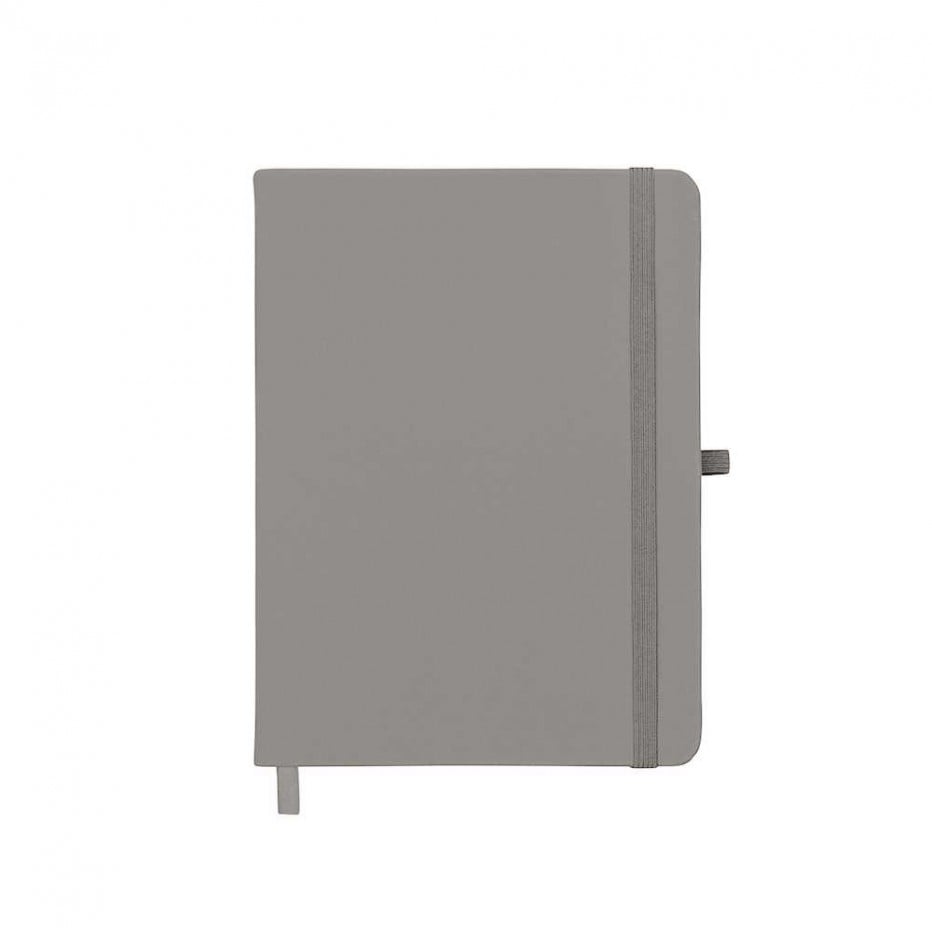 Caderneta tipo Moleskine com Porta Caneta  - Brinde Personalizado Cód. 14429P-CIN - 1