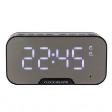 Caixa de Som Multimídia com Relógio e Suporte para Celular  - Brinde Personalizado Cód. 3019 - 1